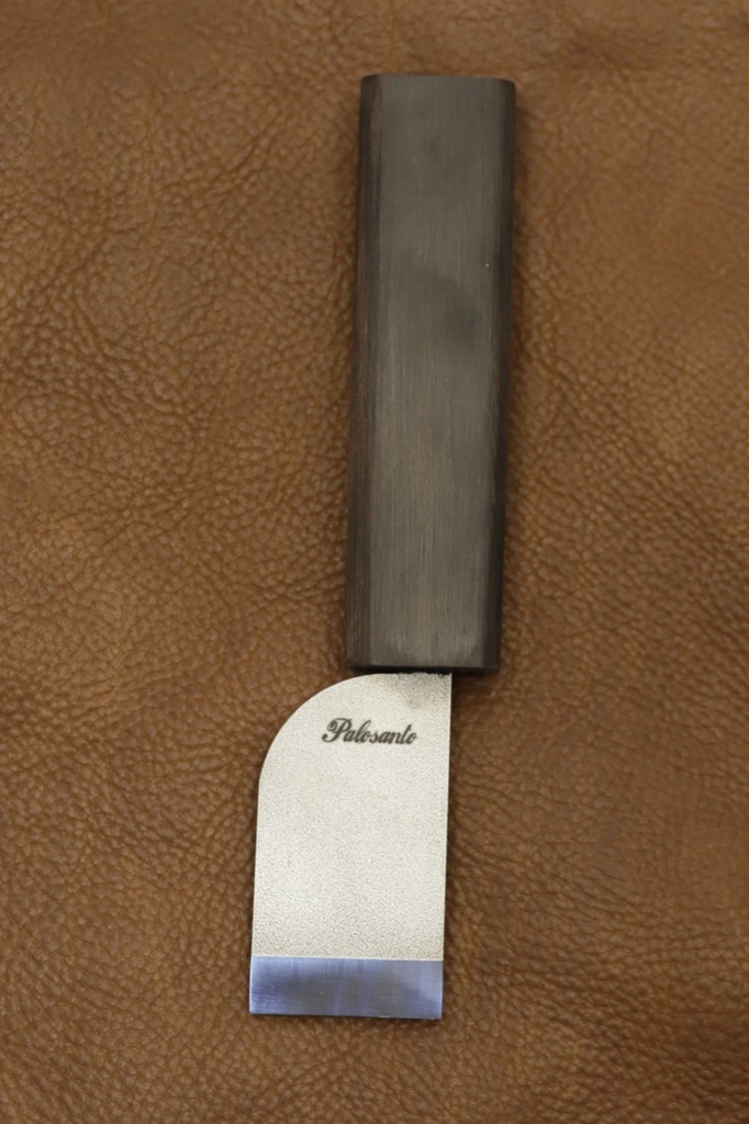 Palosanto Factory Knife - black wood handle