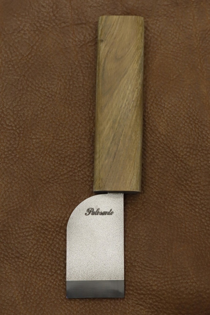 Palosanto Factory Knife - Lignum vitae handle