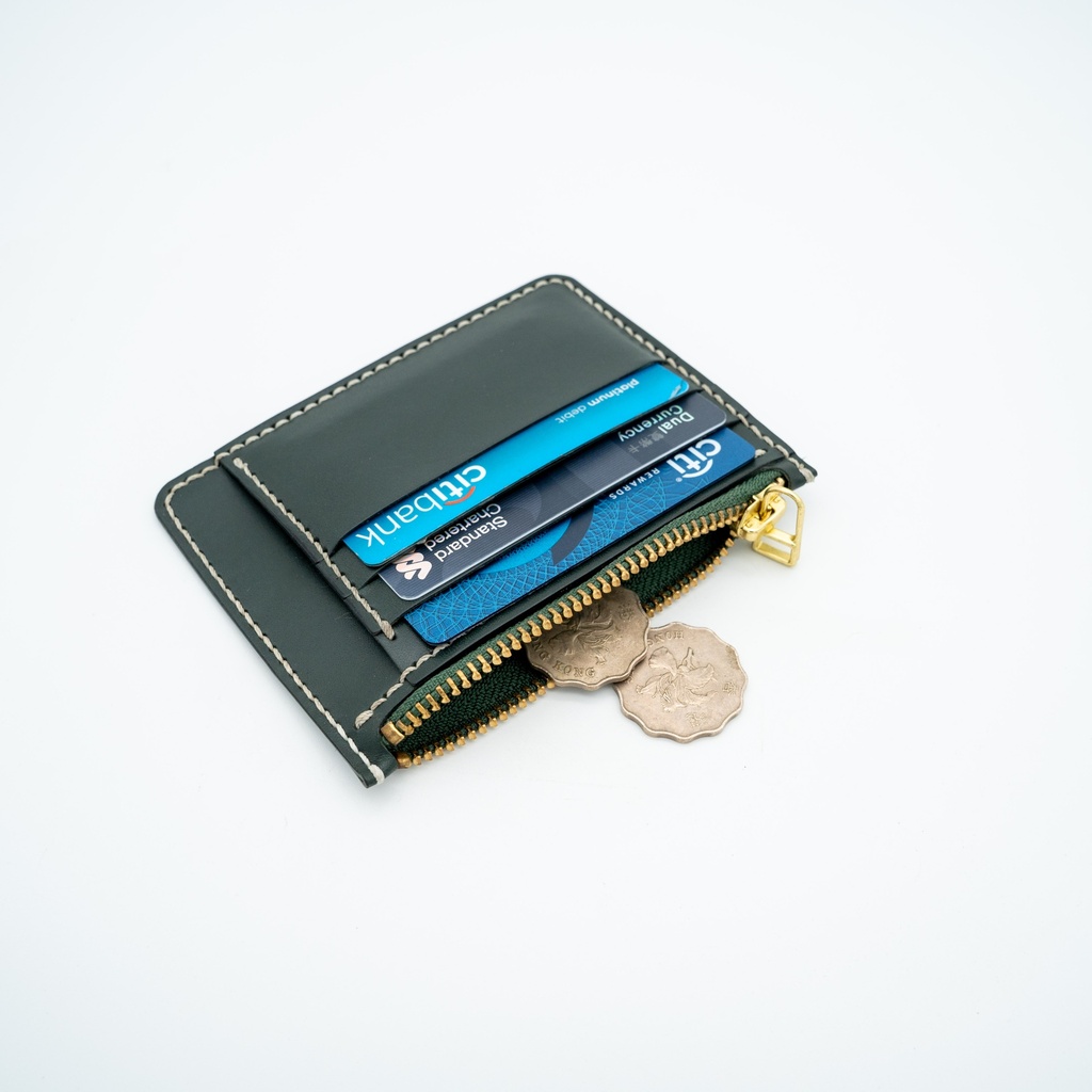 三卡暗格拉鏈零錢包 -  BSP202