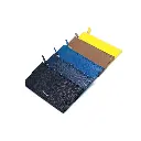 Epsom Zipper Coin bag | 5 slot kad＋1 slot syiling dengan zip | 18 Warna