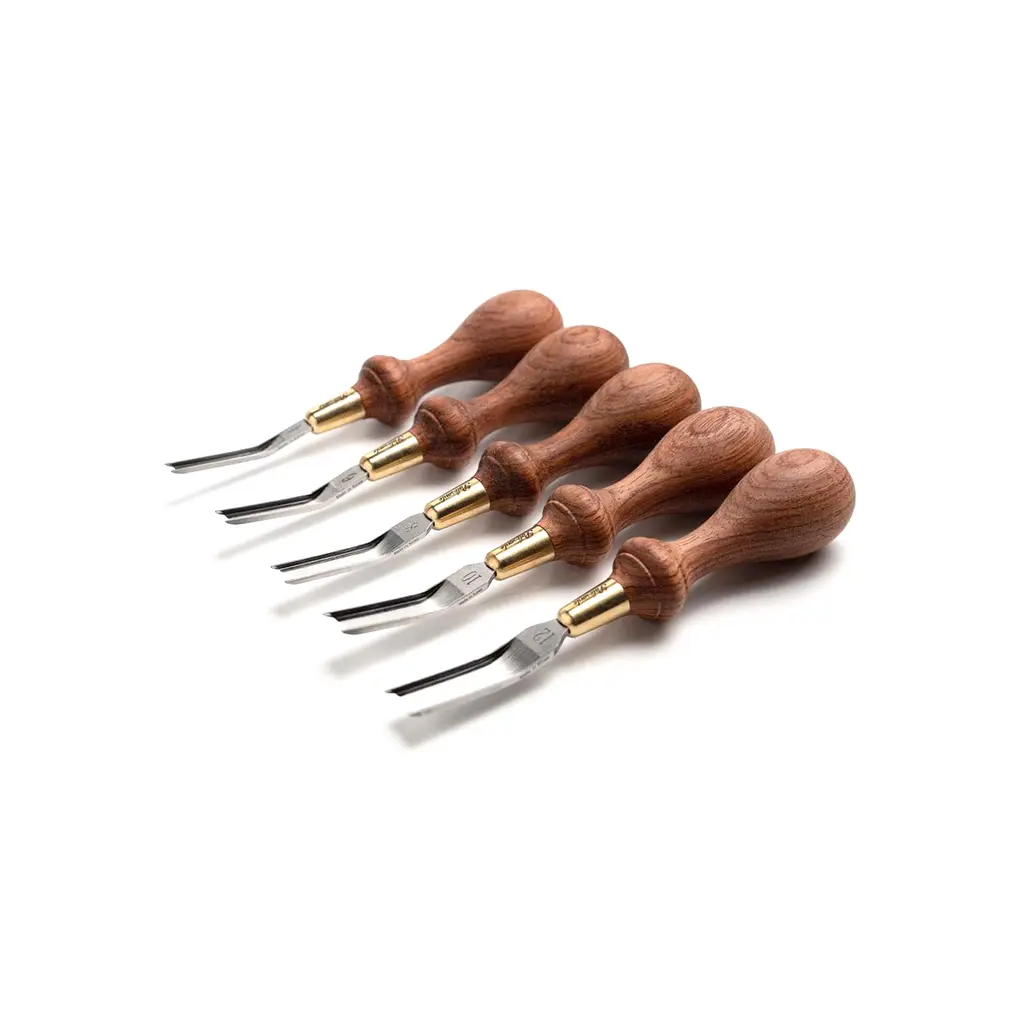 Palosanto Factory French edger - bubinga handle