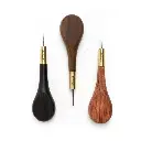 Palosanto Factory Flat Awl - African black wood handle