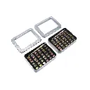 6mm Leather Script Style Alphabet & Number Stamp Set