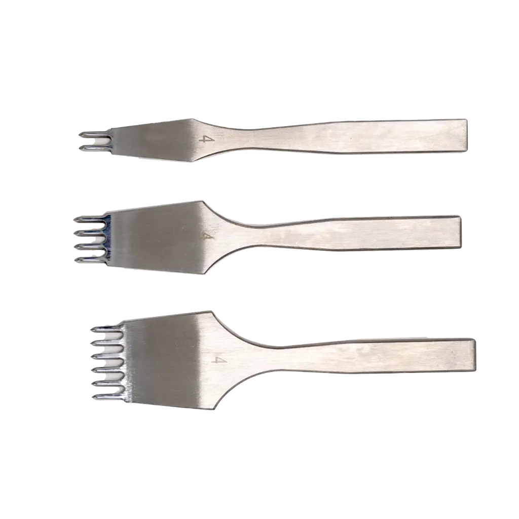 Penusuk berbentuk berlian 4mm (2 gigi/4 gigi)