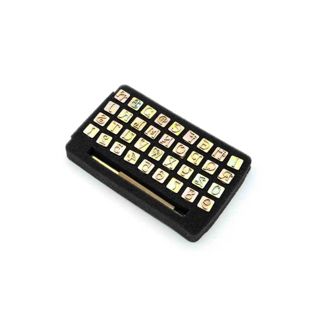 10mm Stylish Alphanumeric Combination