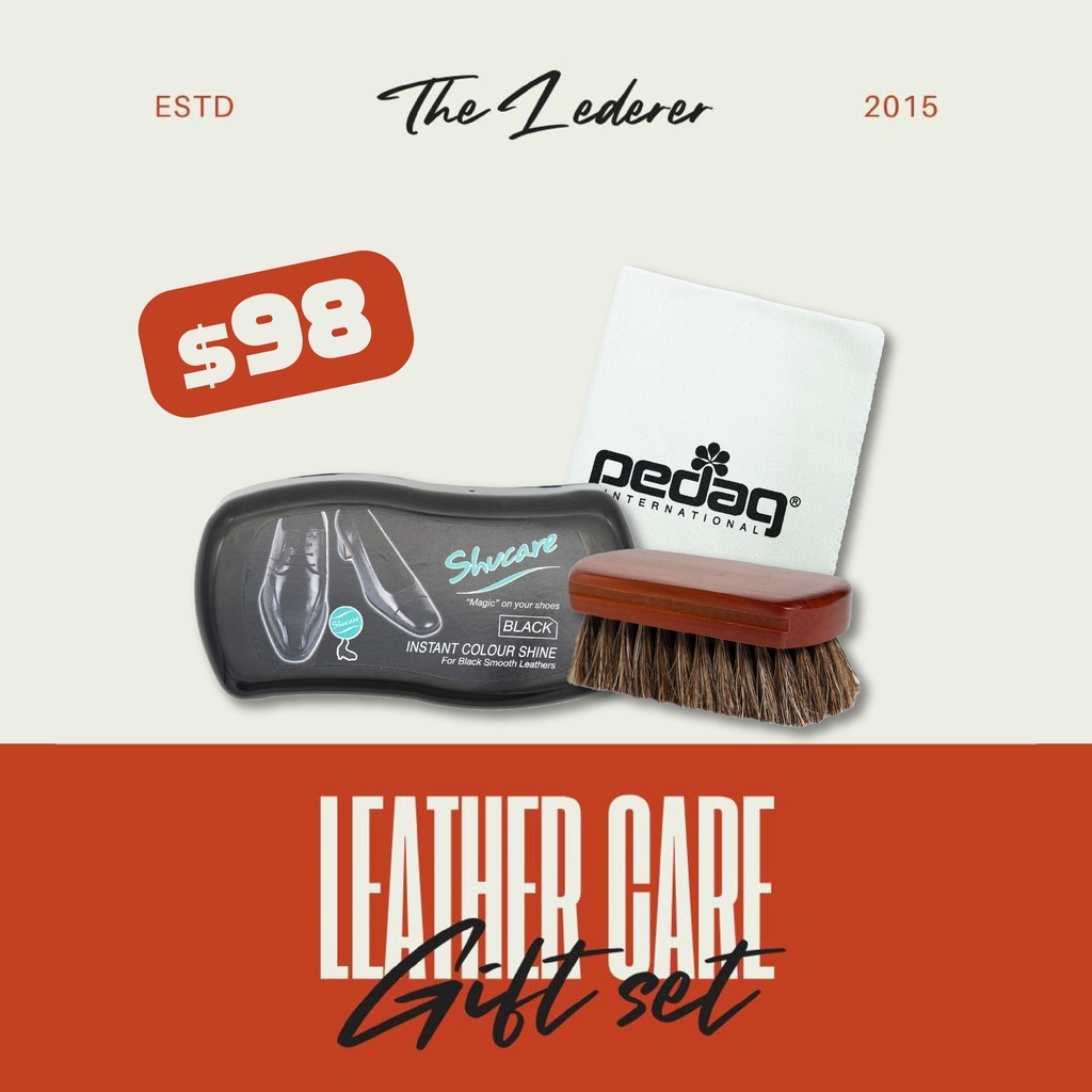 2025 New Year Prosperity Gift Bag - Leather Shoe Care Set