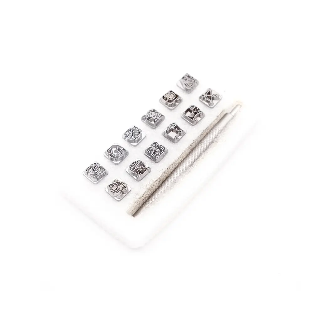 12 buruj Alatan timbul kulit