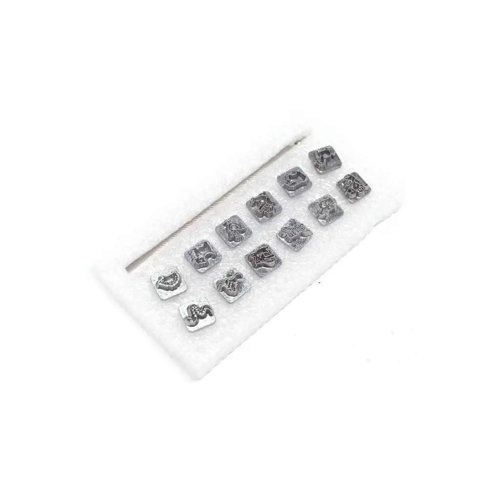 12 Zodiac Stamp Pattern