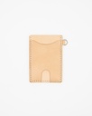 Neck Leather Strap Straight Side Buckle ID Holder - BSP221 