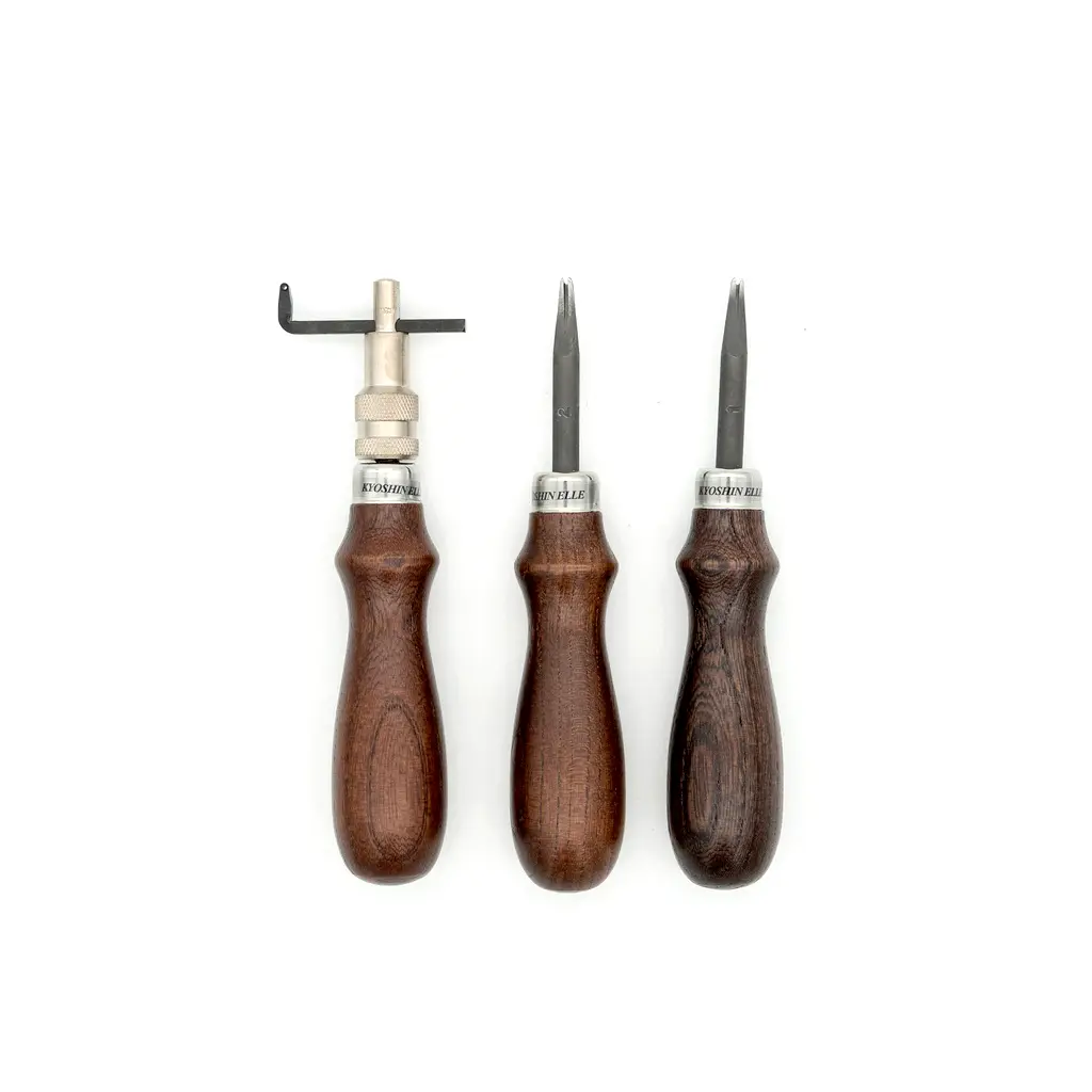 Kyoshin Elle Set Pembuat Tepi dan Alur