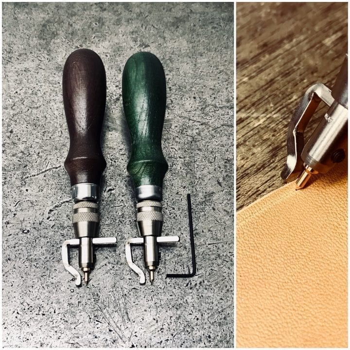 Oka JAlat Pengukir Jahitan Kulit