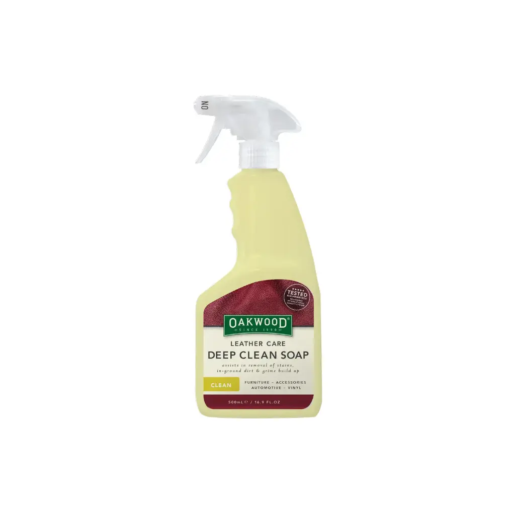 Sabun Pembersih Mendalam Kulit Oakwood (500mL)