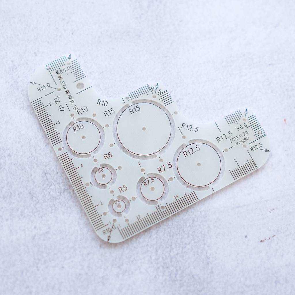 [53172] Kyoshin Elle Round ruler