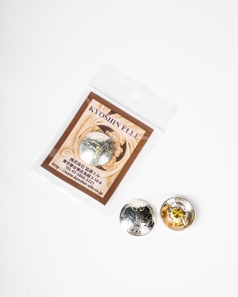 [70317] Kyoshin Elle 24mm Coin Concho Washington Quarter