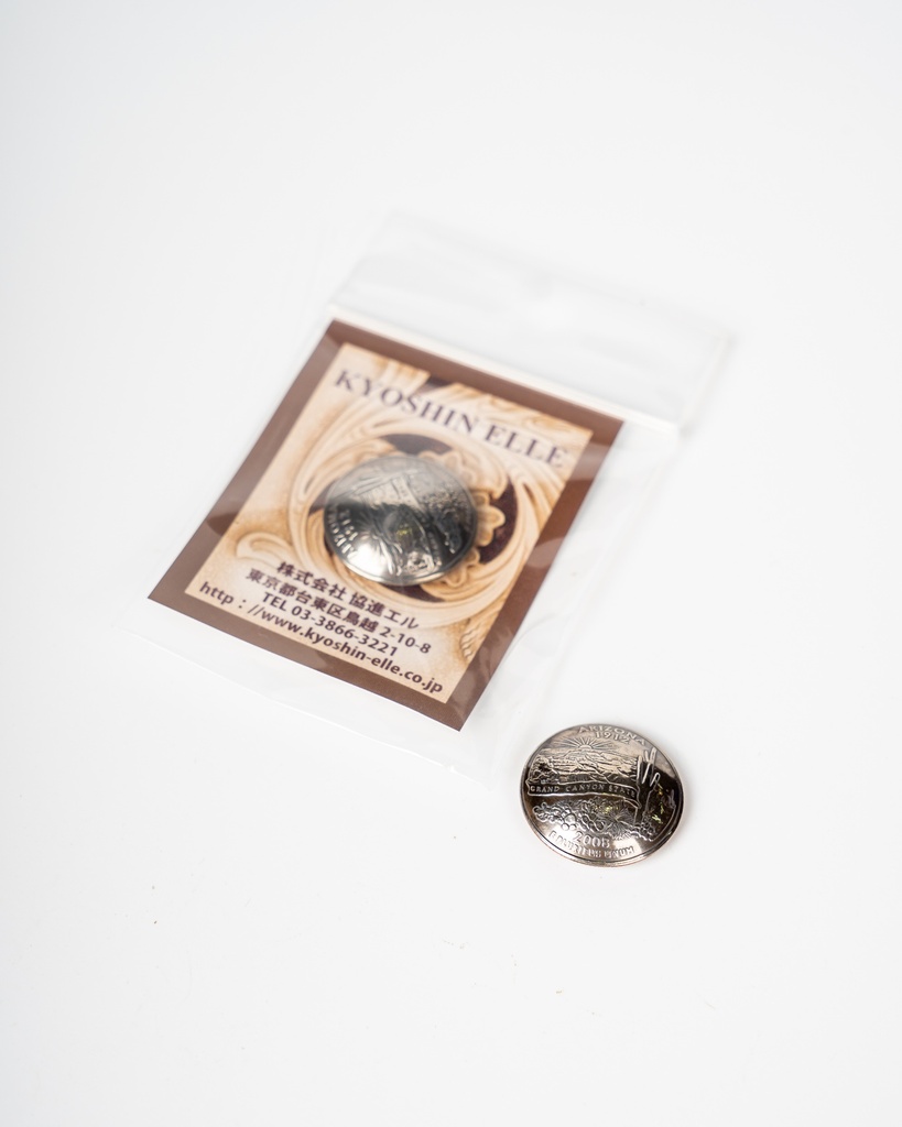 [70326-03] Kyoshin Elle States Concho Idaho 24mm 飾片 (副本)