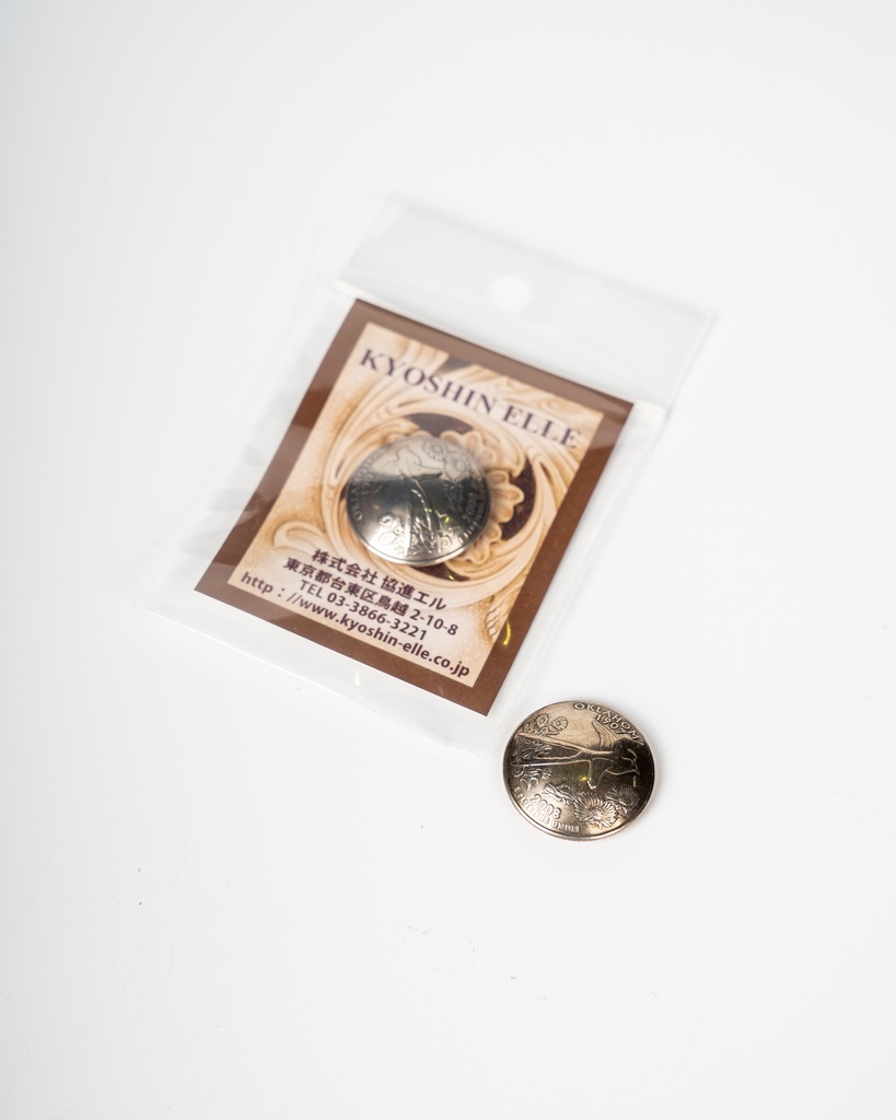 [70326-04] Kyoshin Elle States Concho Texas 24mm 飾片 (副本)