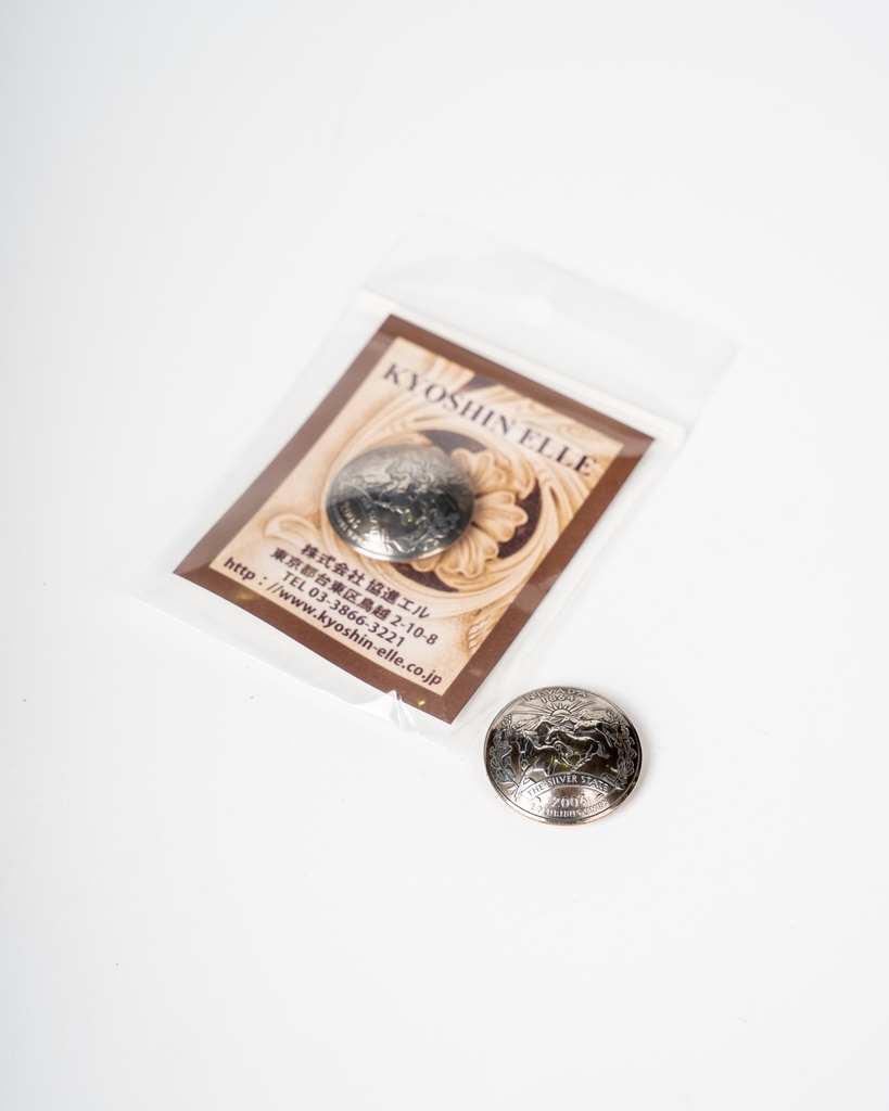 [70326-07] Kyoshin Elle States Concho Nevada 24mm 飾片