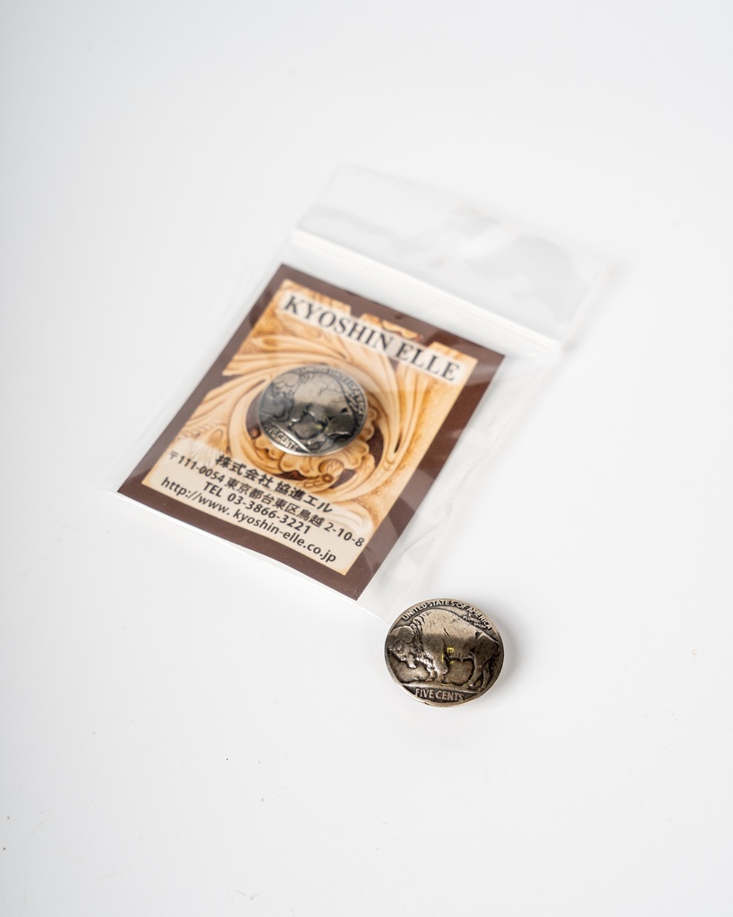 [70705] Kyoshin Elle Coin Concho KC-105N 20mm 飾片