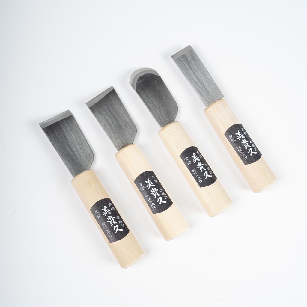 Mikiku Japanese Leather Cutting Knife