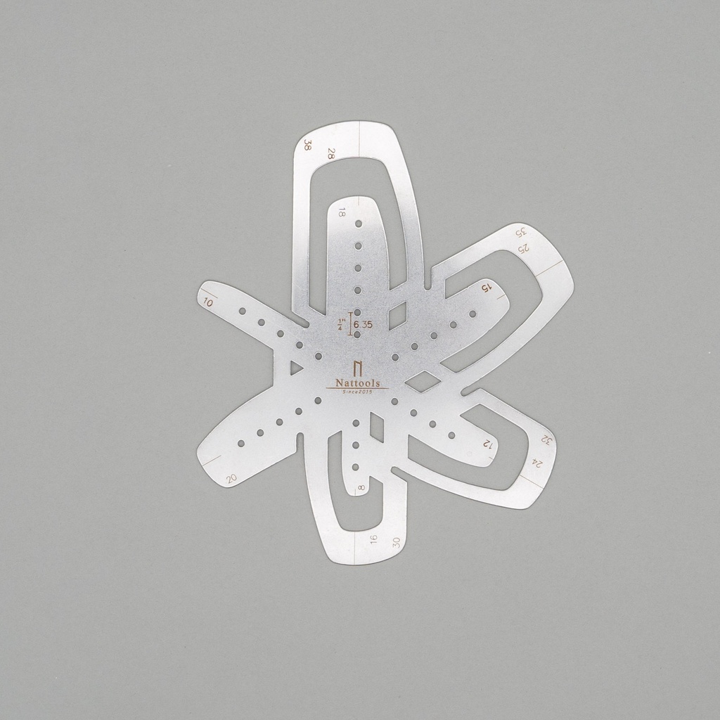 Nattools Strap End Ruler