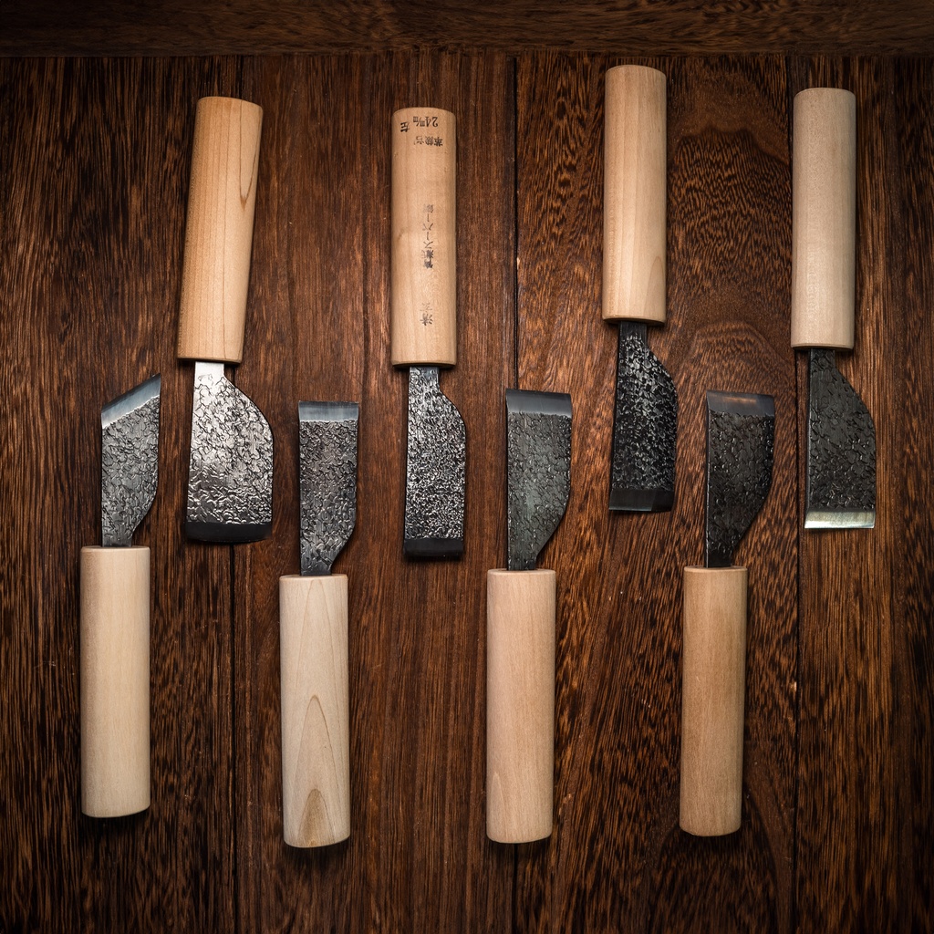 Japan-Made Seigen Leather Cutting Knife