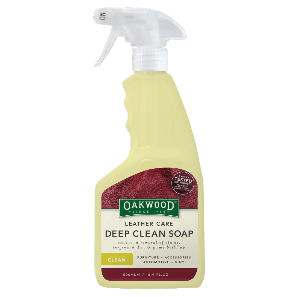 Oakwood Leather Deep Clean Soap (500mL)