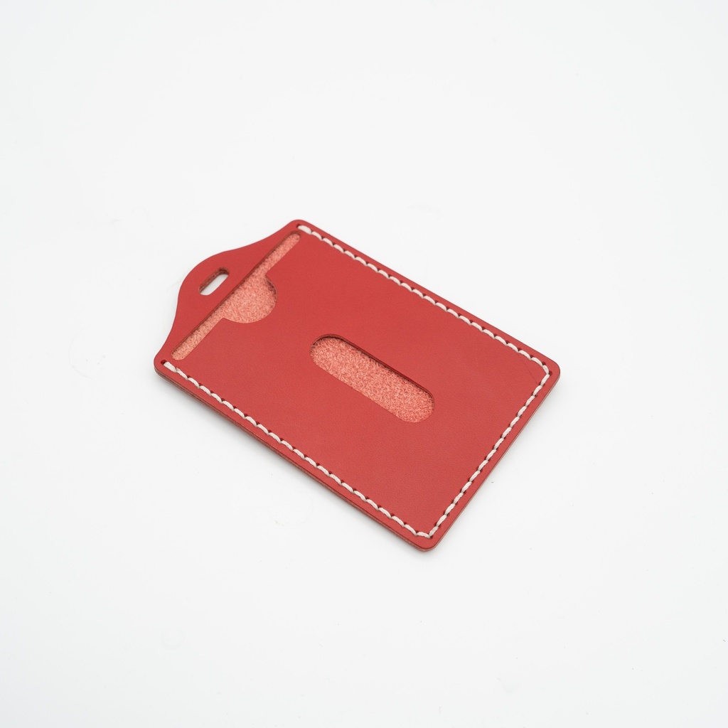 Lanyard leather ID card holder - BSP134
