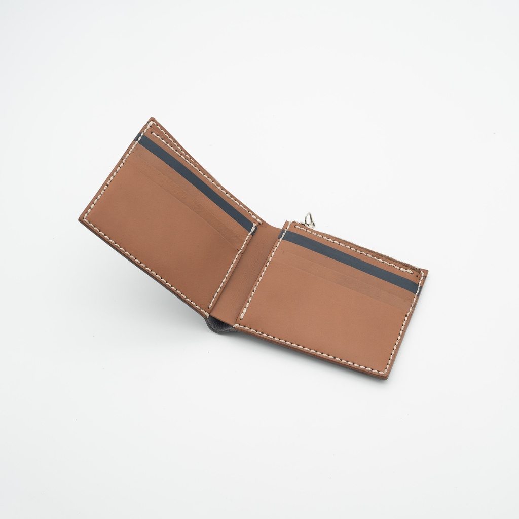 8-Card Zippered Coin Pocket Short Wallet - BSP159