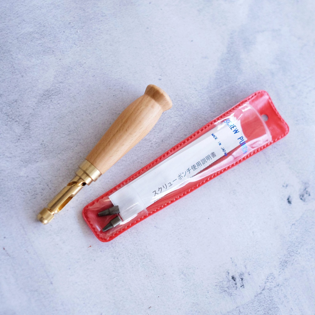 [8561] Craft Punch Skru dengan Tiub Ganti 2.0/2.5mm