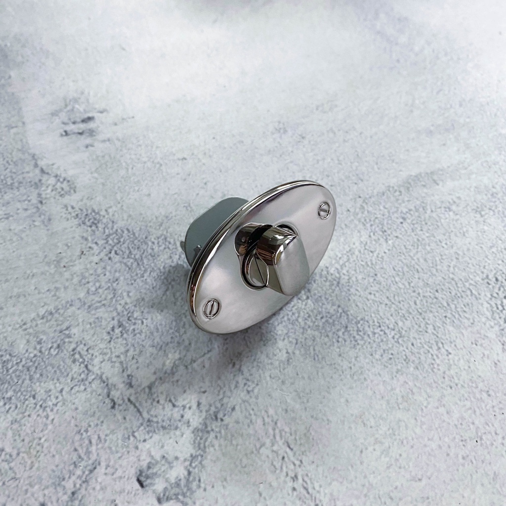 [11219-01] Craft Oval Twist Lock Closure Button (Large)