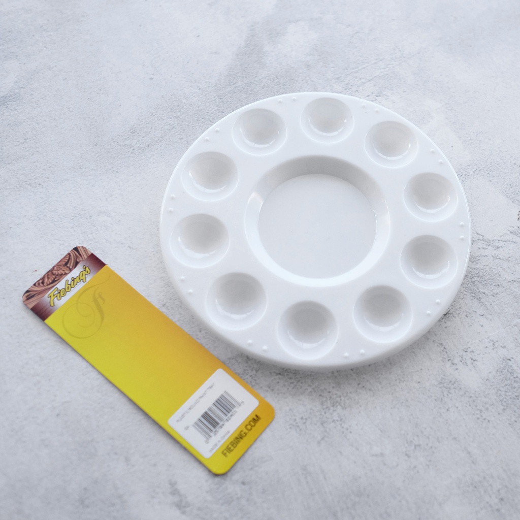 Fiebing’s plastic round paint tray