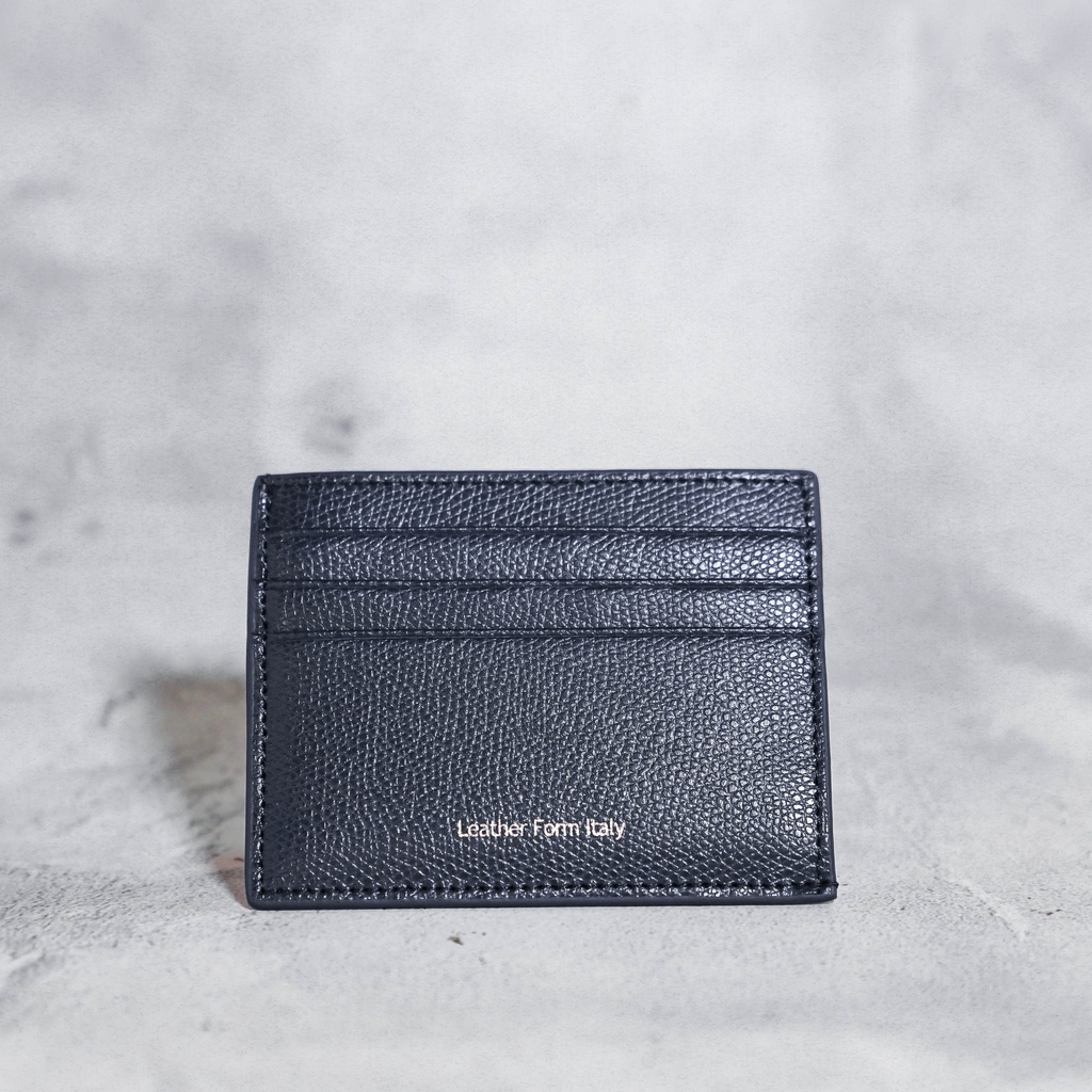 Epsom Leather Cardholder | 6 Card Slots 1 hidden pocket | 18 colors