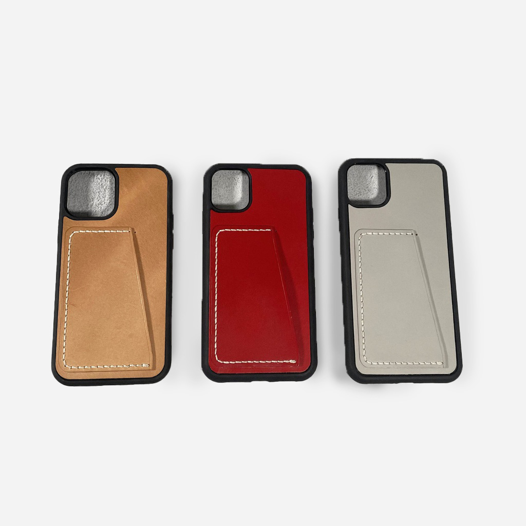 The Lederer Leather iPhone Case with Card | iPhone 11/12/13