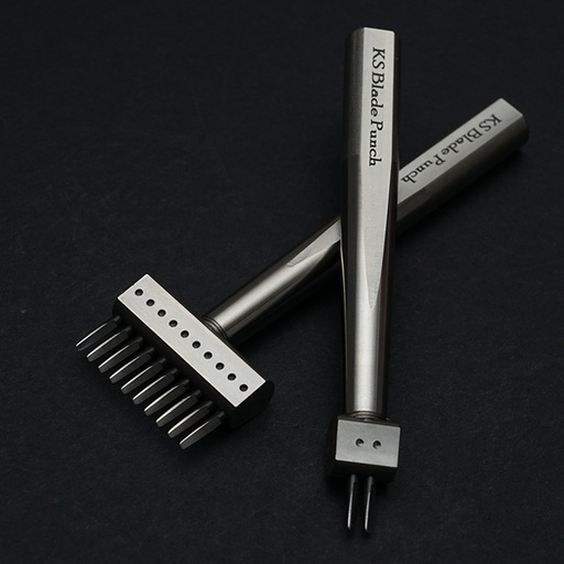 KS Blade Punch Pricking Irons (Silver)