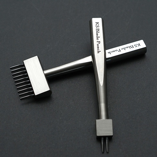 KS Blade Punch Pricking Irons V2 (Silver)