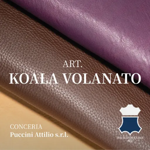 Puccini意大利KOALA VOLANATO双肩牛皮 A3&A4