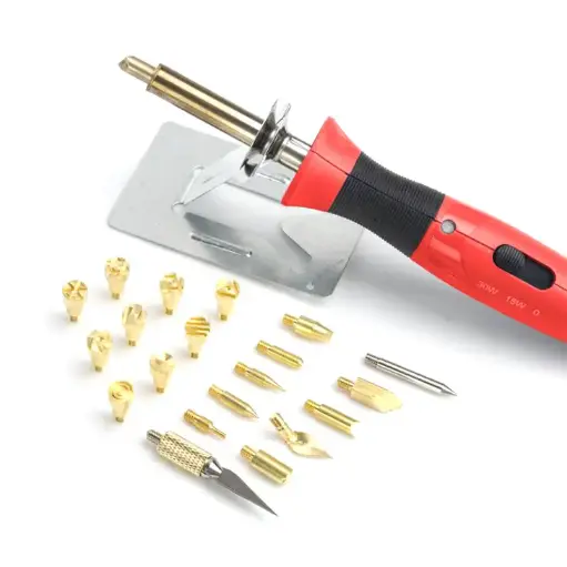 [8119-10] IVAN Leather Burning Tool Set