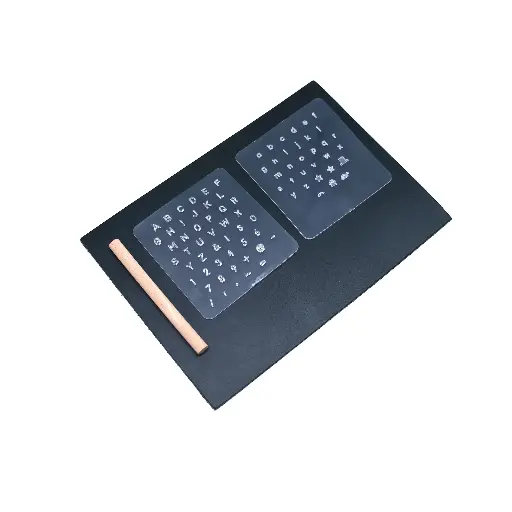字母+数字手打胶片