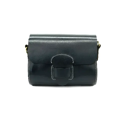 Vintage Single Shoulder/Crossbody Leather Saddle Bag II - BSP119