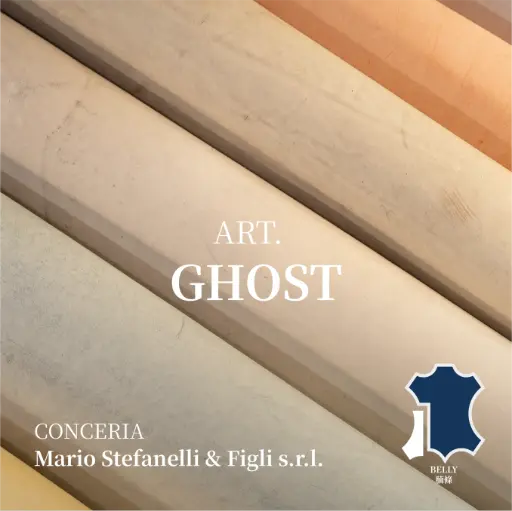 意大利Mario Stefanelli & Figli Art. Ghost 擦蜡腩条牛皮 Sqf