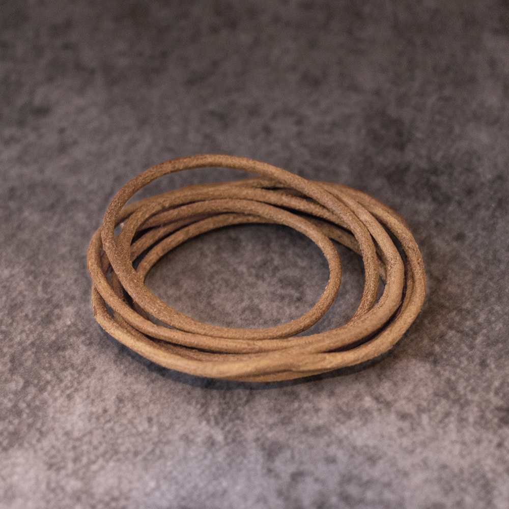 圆牛皮绳(1米)