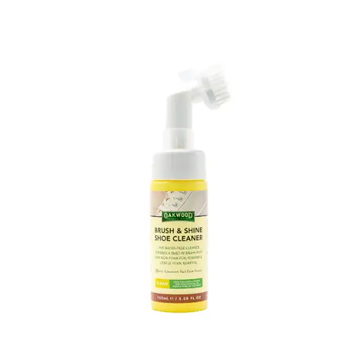 [OP503] Oakwood Brush & Shine Shoe Cleaner 150ml