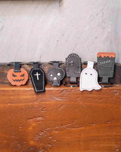 Halloween Limited Edition Leather Keychain - BSP666